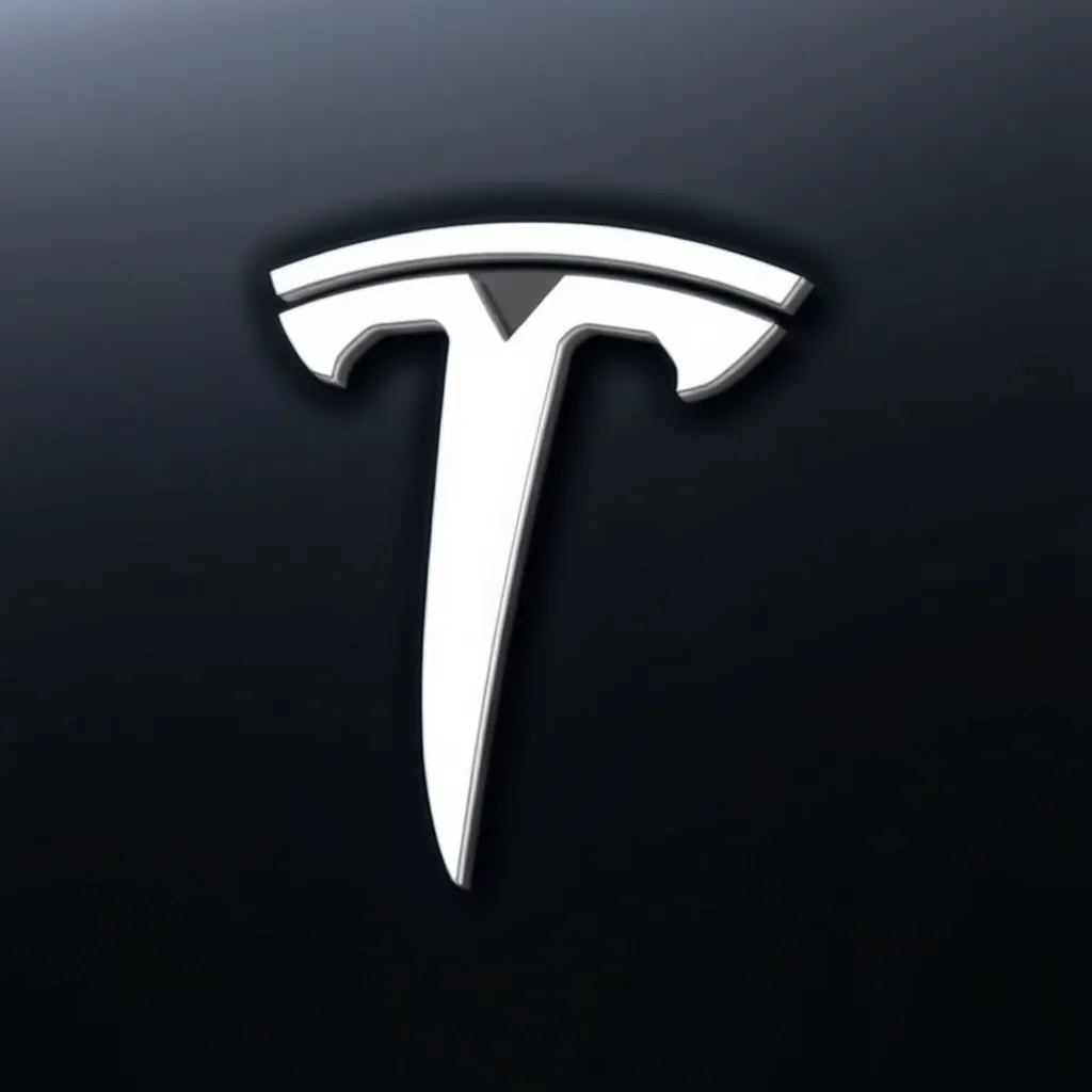 Tesla logo icon